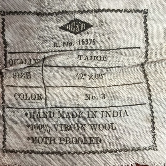 Tahoe Mat 100% Virgin Wool Made in India - Picture 9 of 12